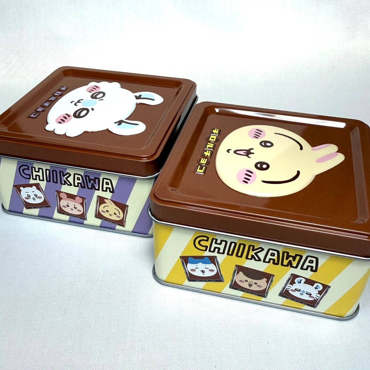 ちいかわ チロルチョコ 缶ケース 4種セットの写真4枚目