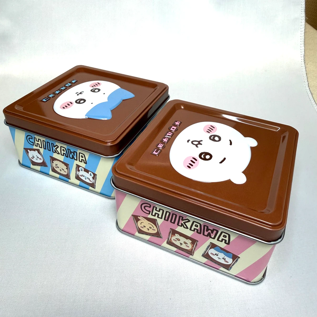 ちいかわ チロルチョコ 缶ケース 4種セットの写真5枚目