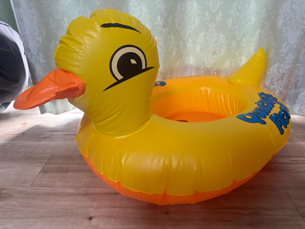 アヒル型 浮き輪 ベビー用