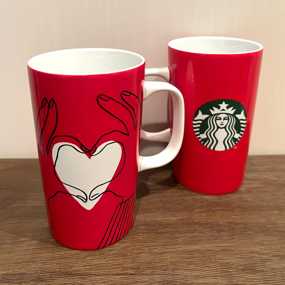【新品】 STARBUCKS ホリデー限定円形カップマグ 355ml 2種セット