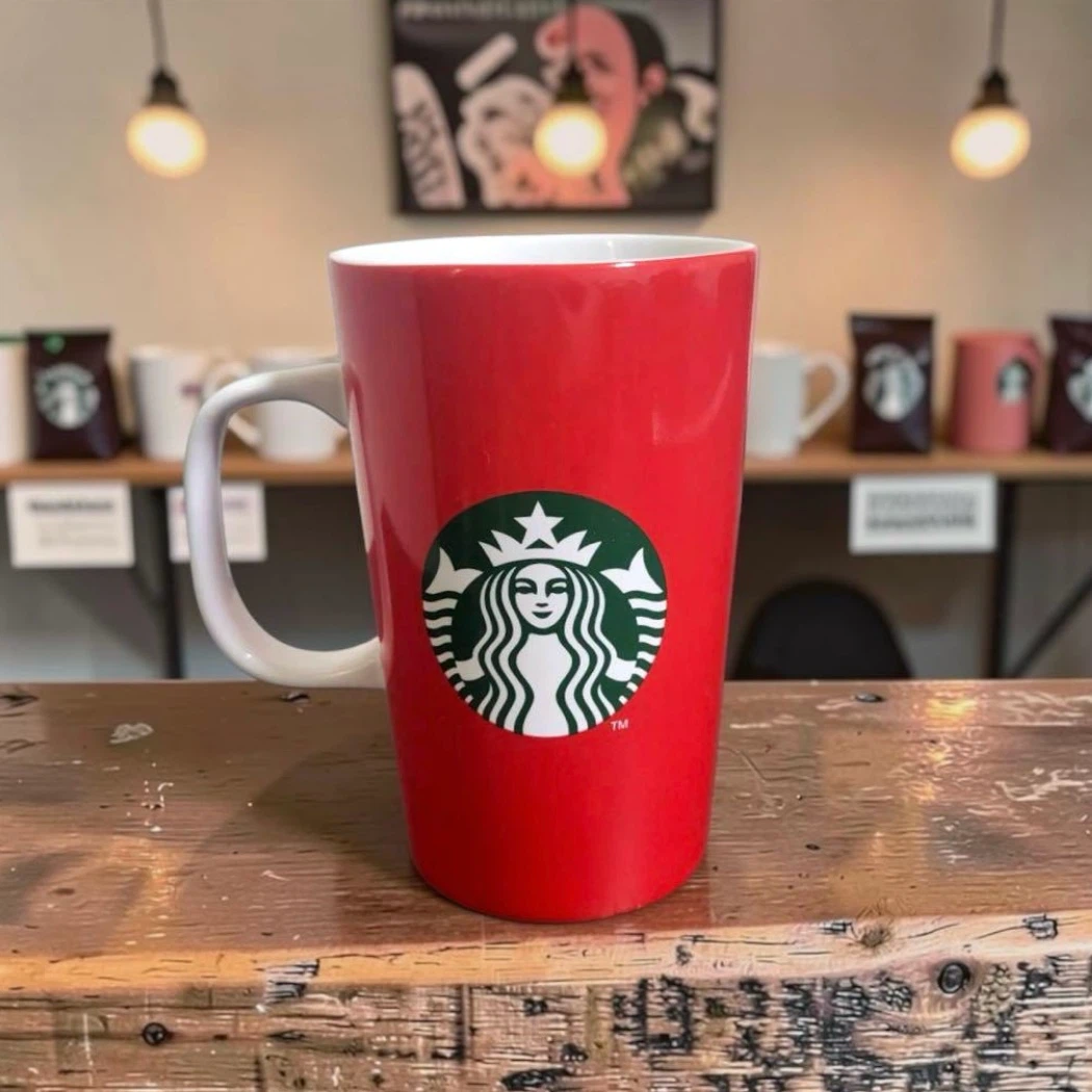 【新品】 STARBUCKS ホリデー限定円形カップマグ 355ml 2種セットの写真5枚目