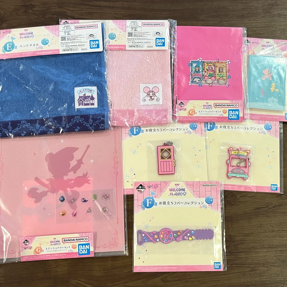 【新品・未開封品】 おジャ魔女どれみ 一番くじ 景品 8点セット まとめ売り 限定品 人気商品