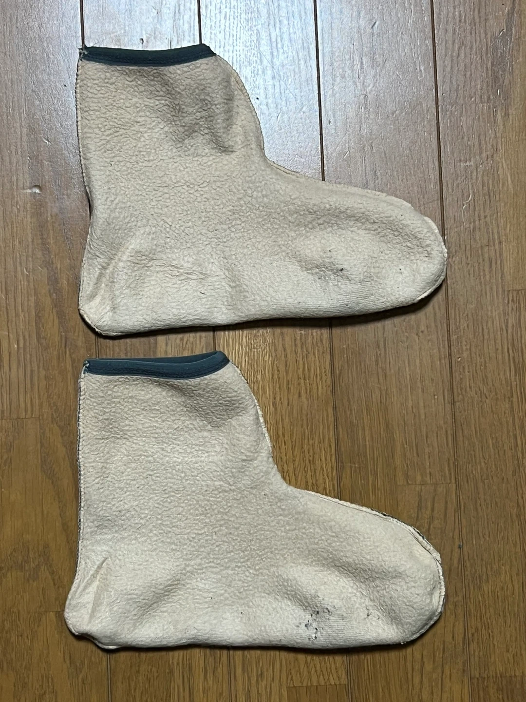 ボア ルームシューズ くま柄 2足セットの写真2枚目