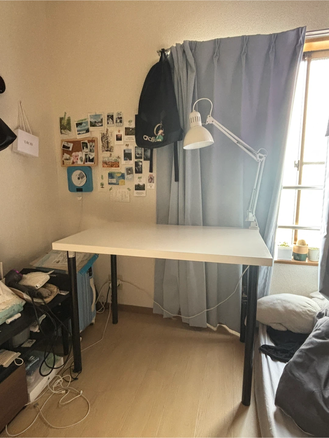 イケア デスク テラシェ ワークランプ セット