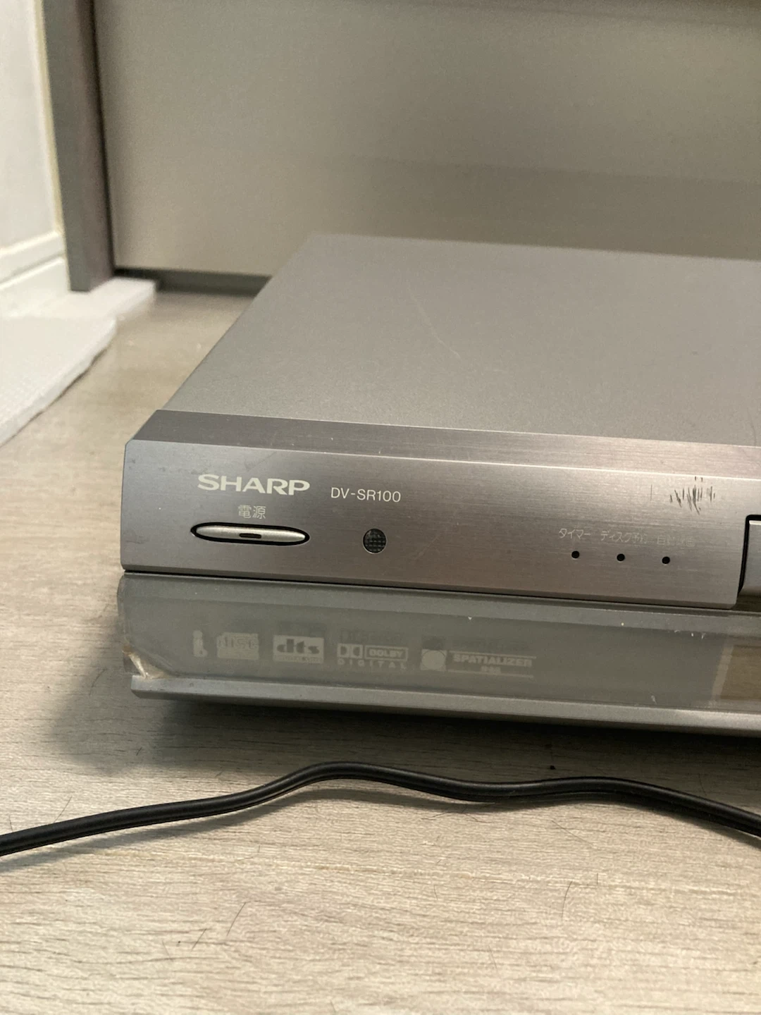 ジャンク シャープ DVDレコーダー DV-SR100の写真2枚目