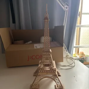 エッフェル塔 木製立体パズル
