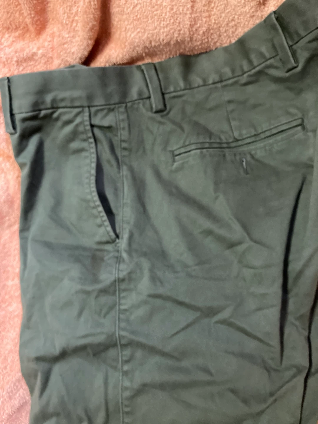 ギャップ スキニーパンツ カーキ 33×30他2本での写真3枚目