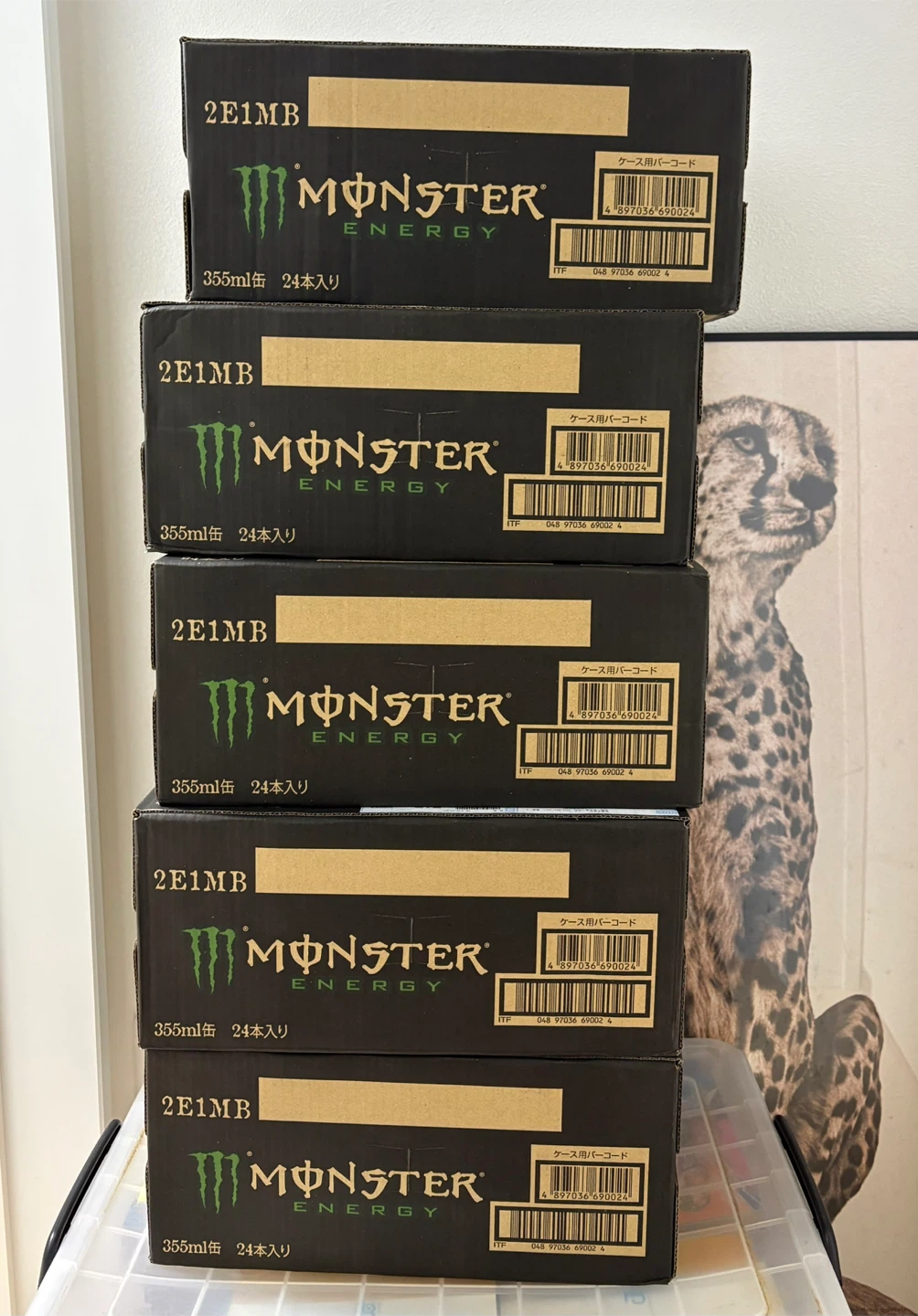 モンスターエナジー 355ml 24本入り 5箱セット