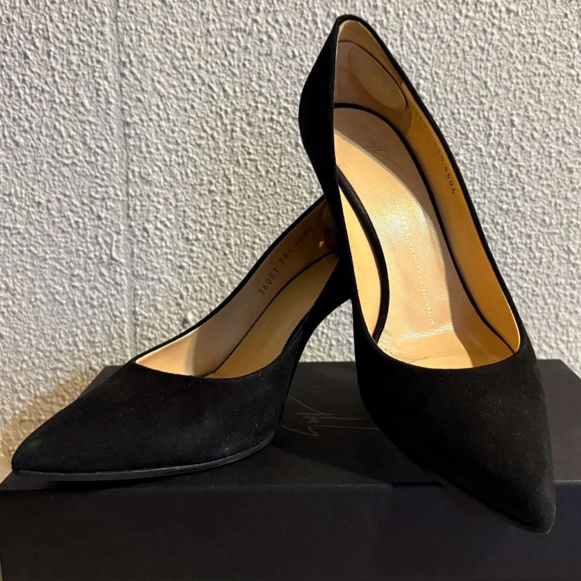 Giuseppe Zanotti スエード パンプス 38 1/2