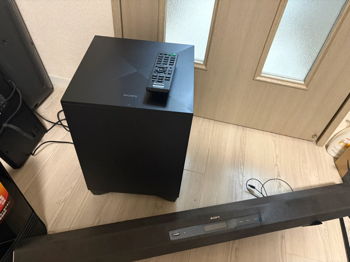 SONY ホームシアター　サウンドバー　9月6日まで