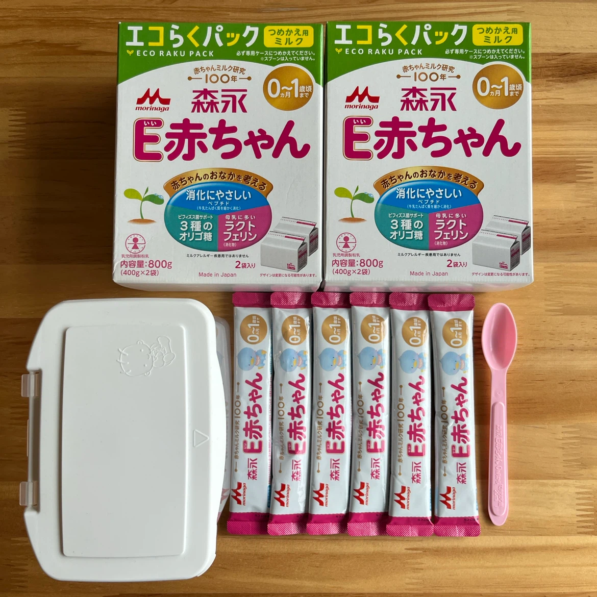 森永 E赤ちゃん エコらくパック スティックセット