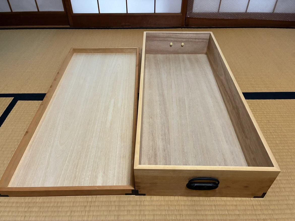 桐製 衣装箱 収納ケース① 着物や大切な物の収納にの写真4枚目