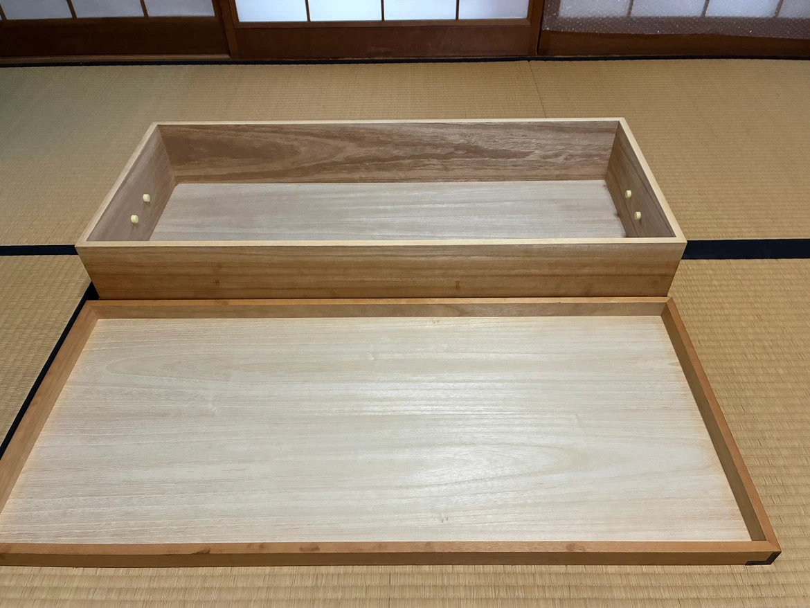 桐製 衣装箱 収納ケース① 着物や大切な物の収納にの写真5枚目