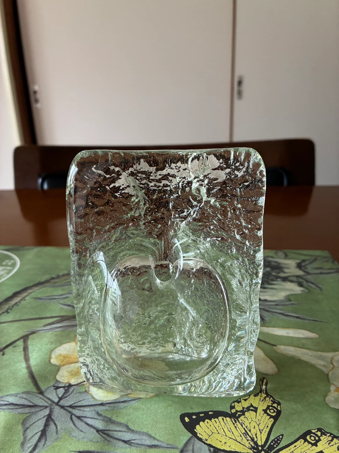 ガラス製 花瓶 一輪挿し 陶古木　オブジェにもの写真2枚目