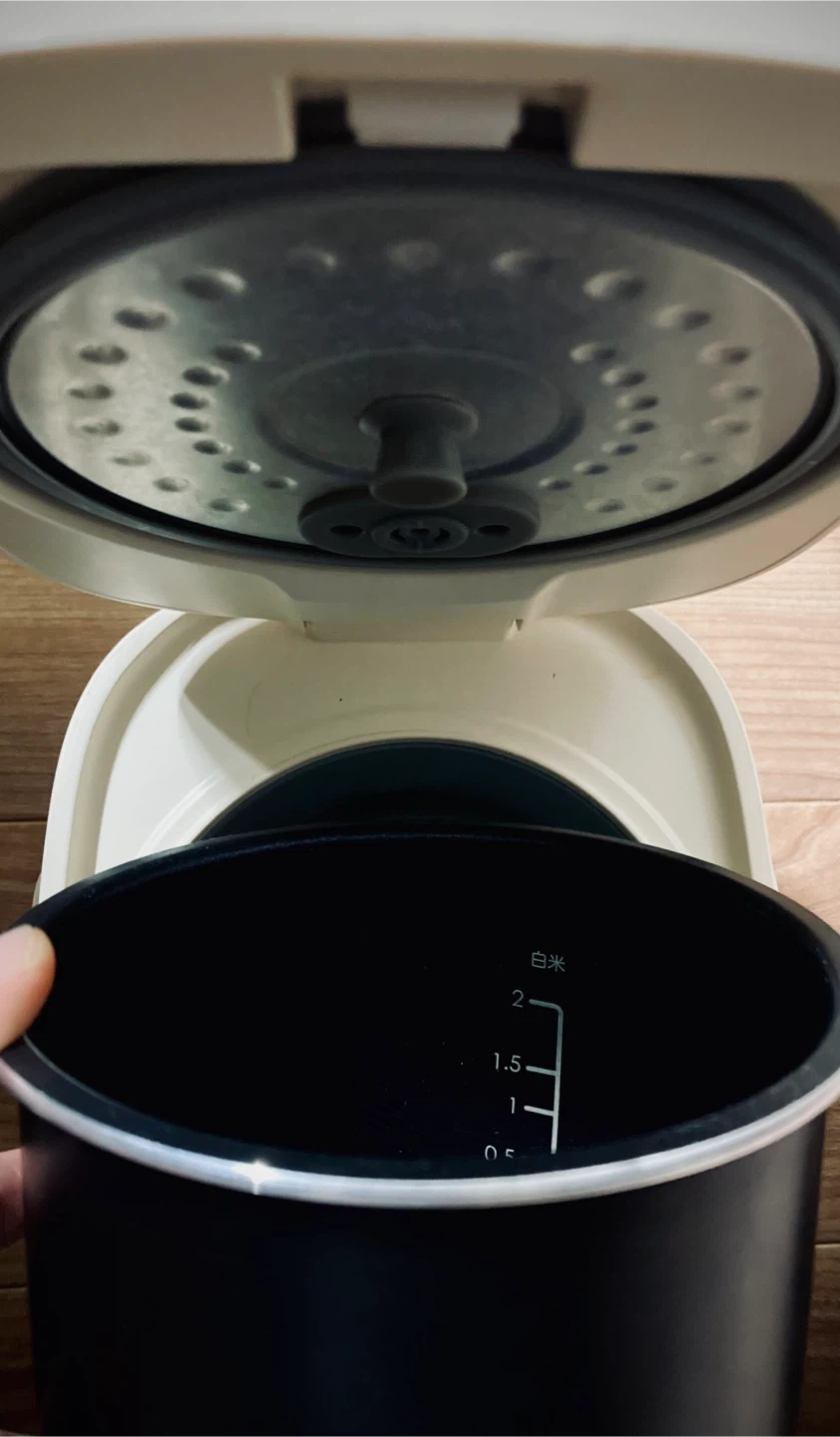 2合炊飯器の写真3枚目