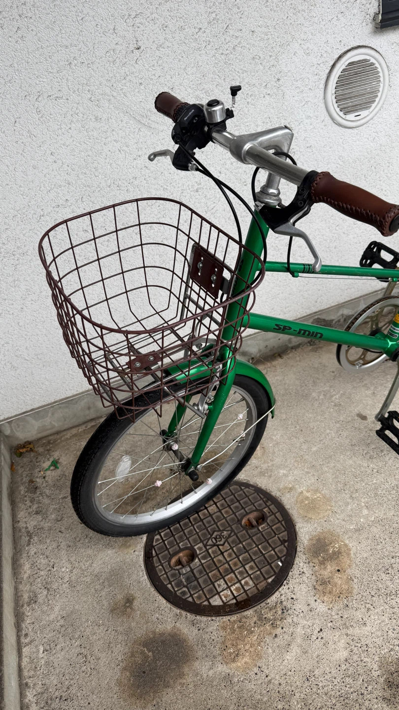 SP-MIN ミニベロ 自転車 グリーンの写真2枚目