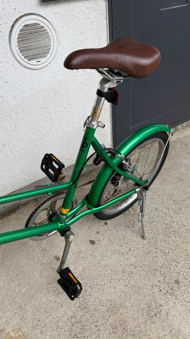 SP-MIN ミニベロ 自転車 グリーンの写真3枚目