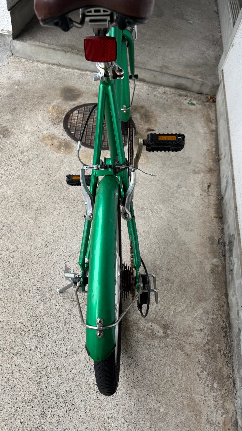 SP-MIN ミニベロ 自転車 グリーンの写真4枚目