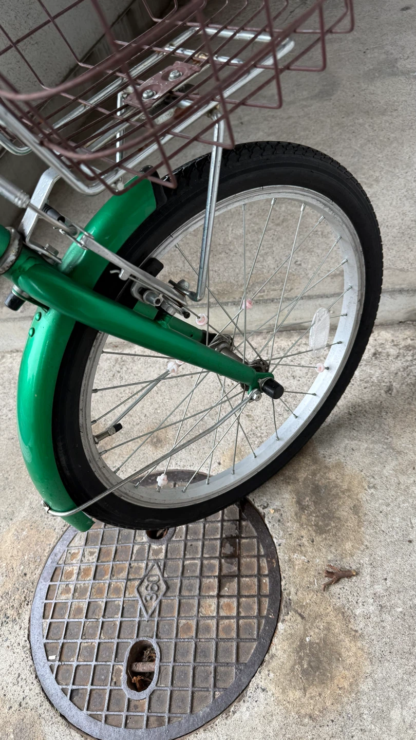 SP-MIN ミニベロ 自転車 グリーンの写真7枚目