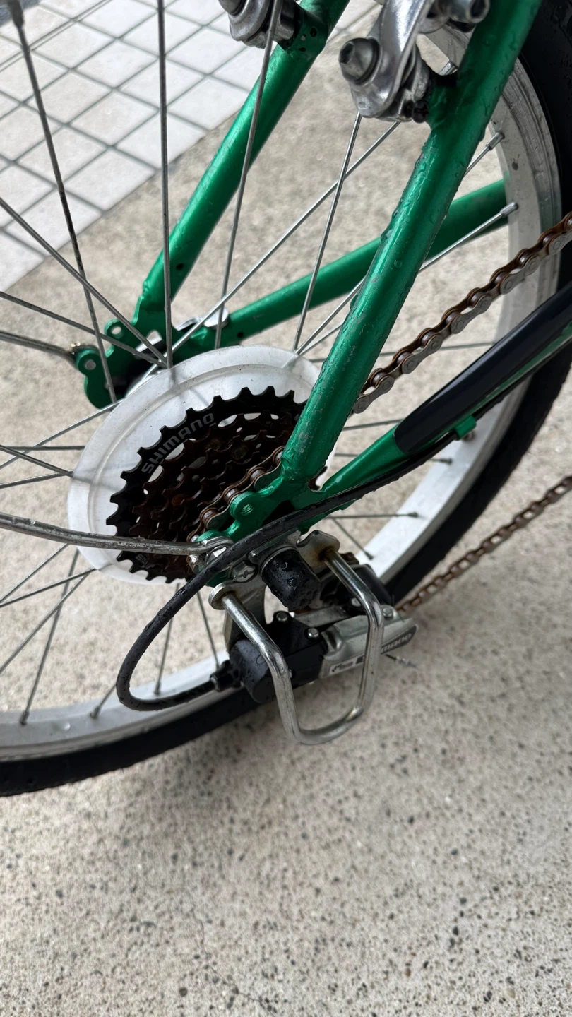 SP-MIN ミニベロ 自転車 グリーンの写真9枚目