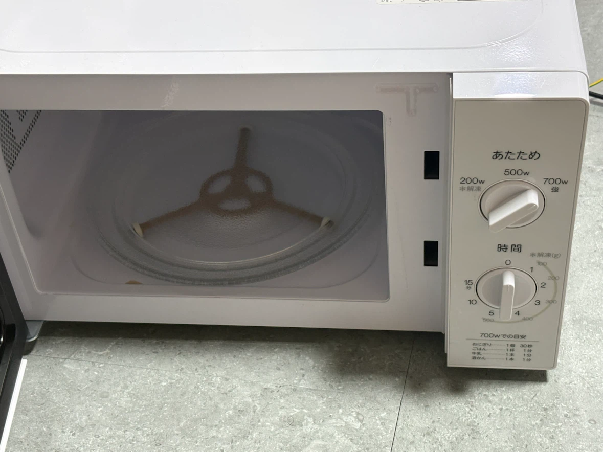 電子レンジ JM-17K-50 2023年製の写真2枚目