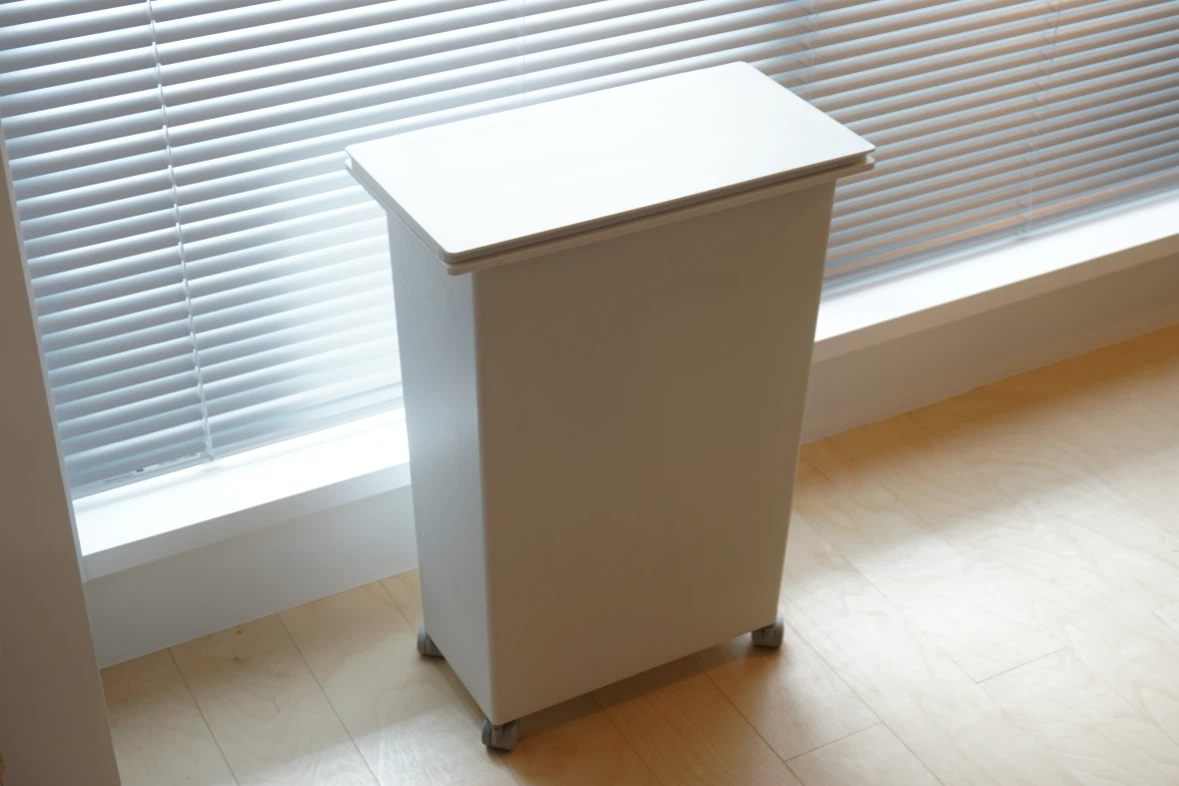 無印良品 ダストボックス・大（３０Ｌ袋用） キャスター付き