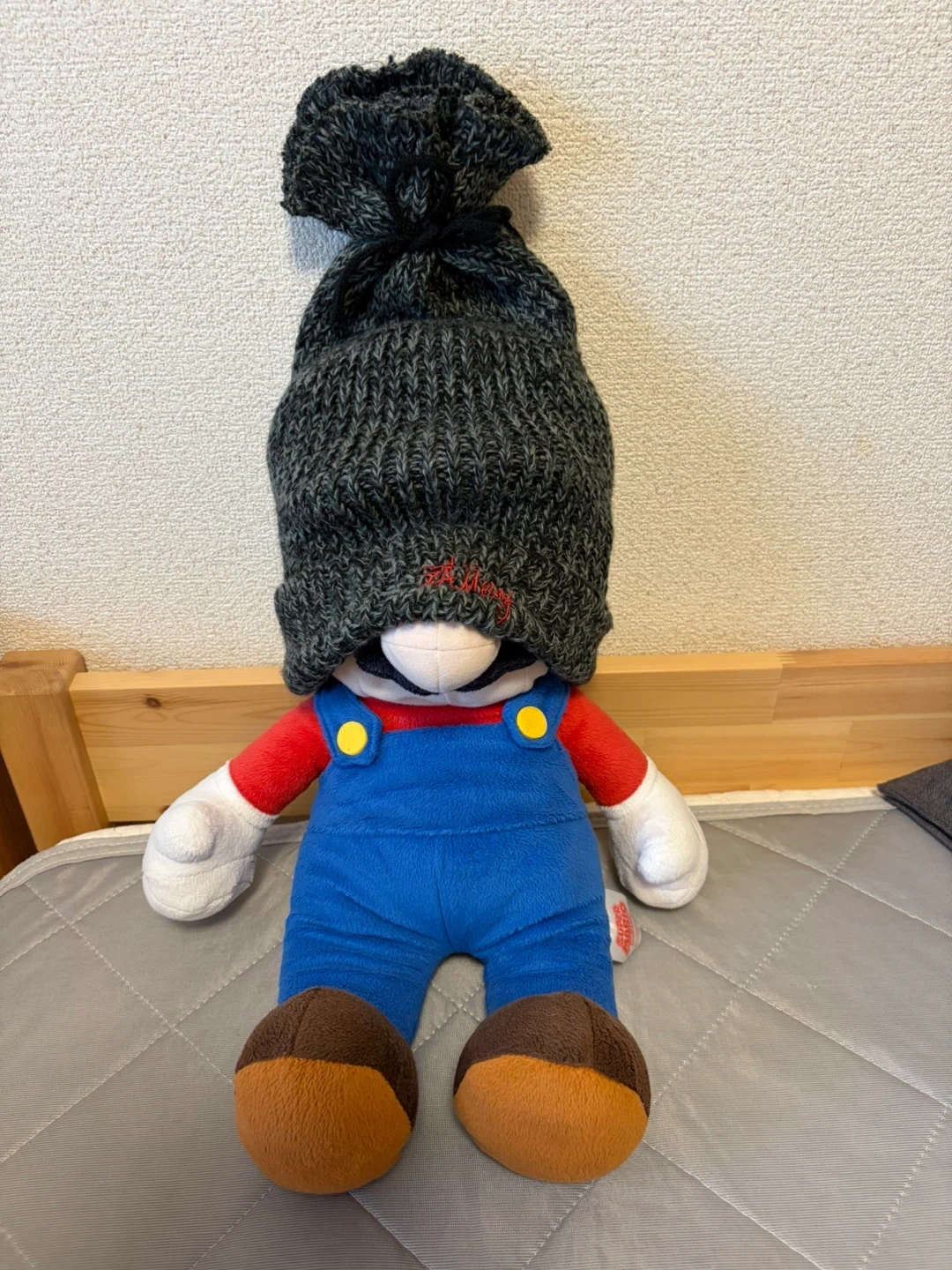 ニット帽 グレーの写真4枚目