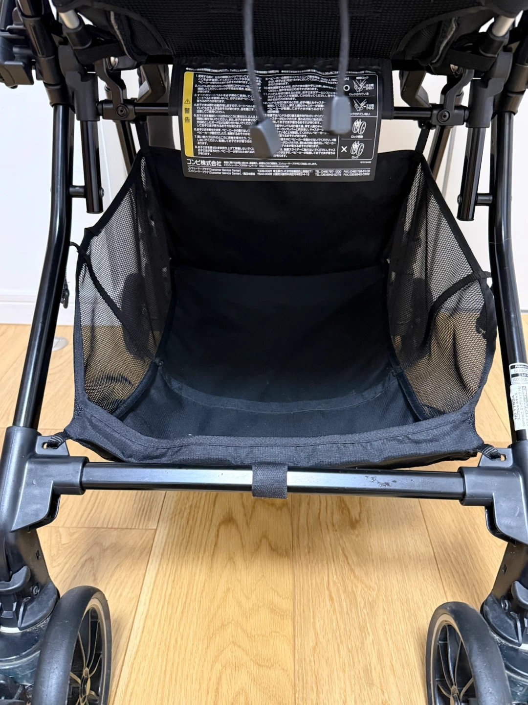 【美品】Combi スゴカルα 4キャス compact エッグショック HU 5ヶ月使用の写真8枚目