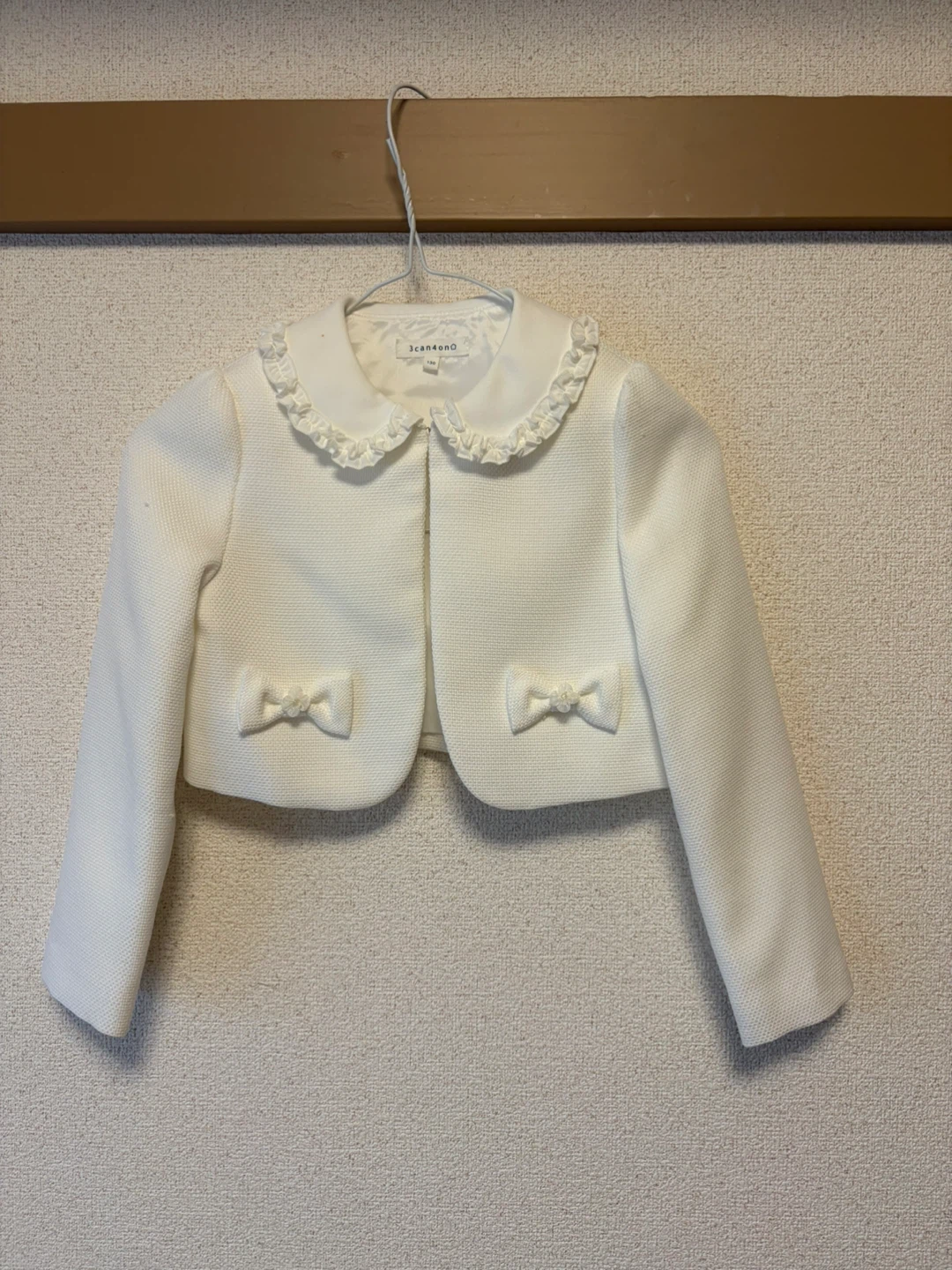 3can4on ボレロ 130cm 白