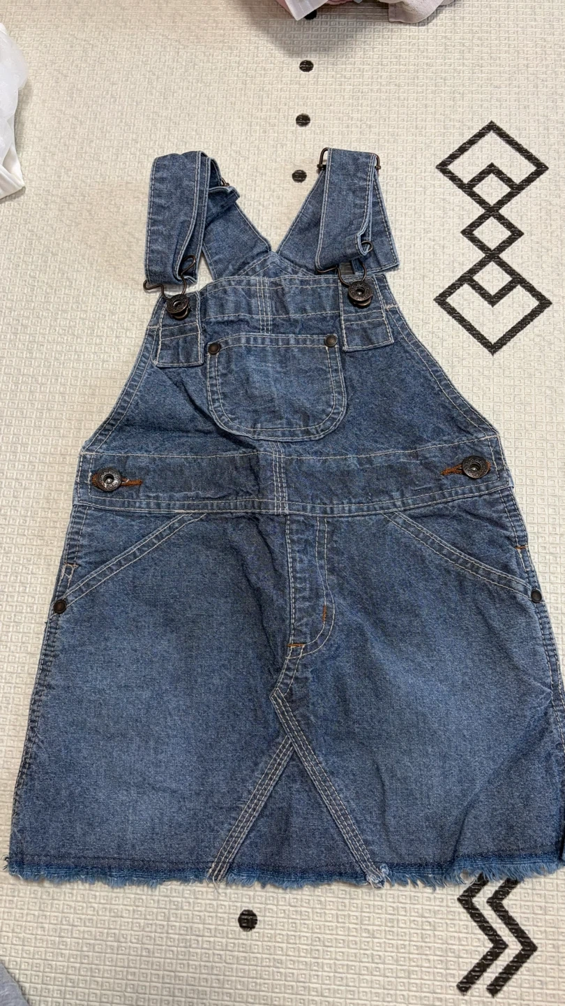 グローバルワーク デニムサロペットスカート Mサイズ