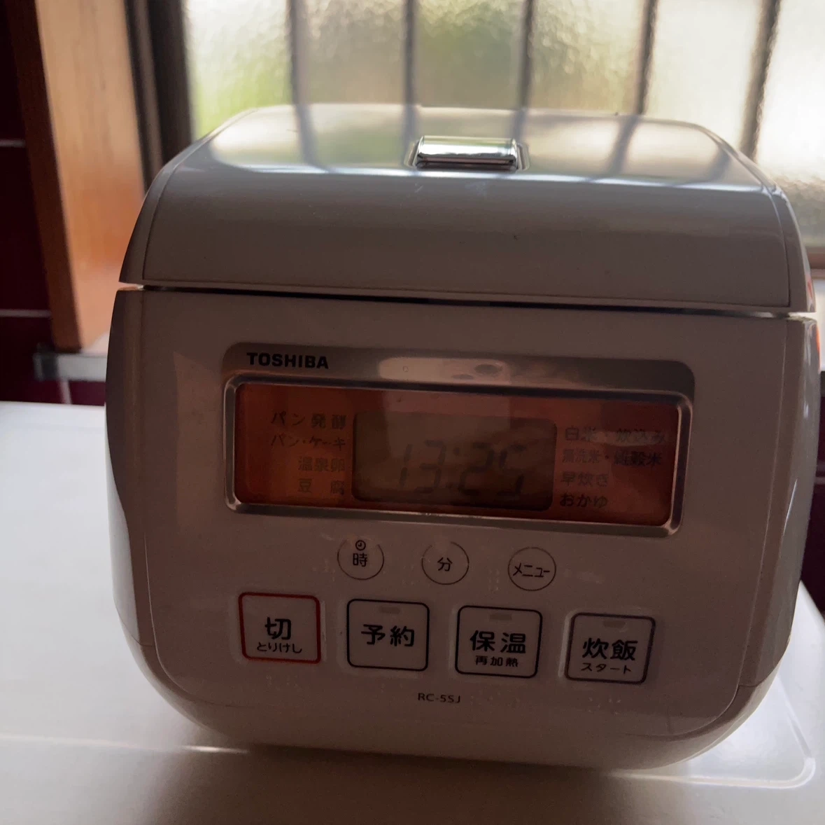 東芝 炊飯器 RC-5SJ ホワイト