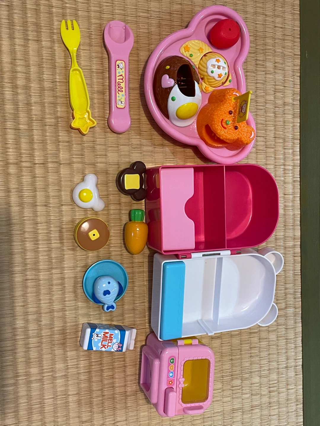 メルちゃん お食事セット 冷蔵庫　レンジ