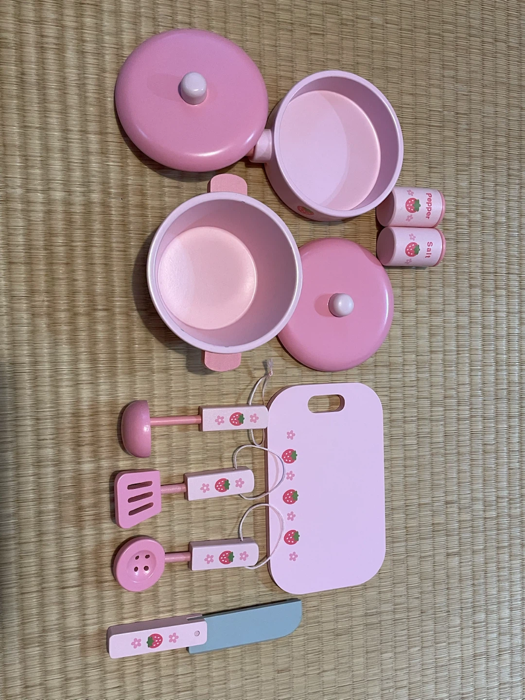 マザーガーデン 野いちごのおままごと キッチンツールセットの写真2枚目