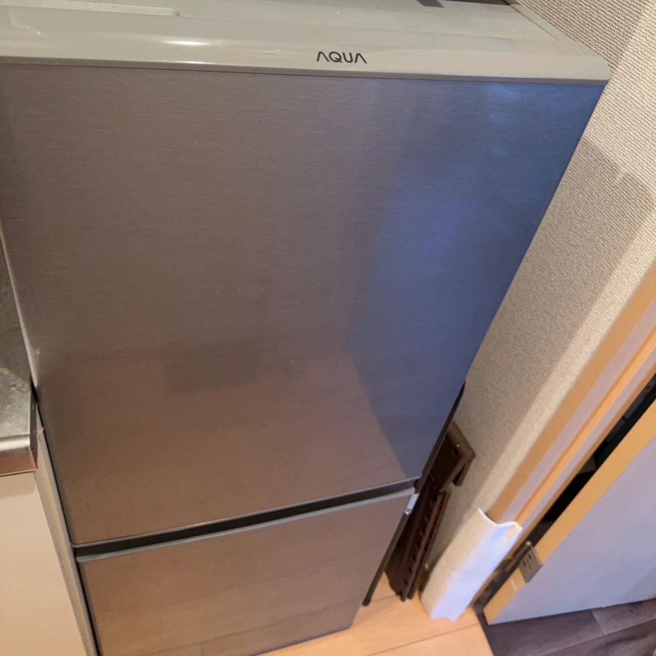 アクア 冷蔵庫 シルバー