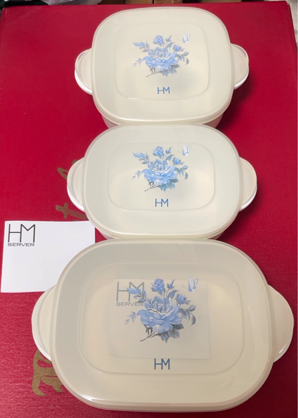 レック HM SERVER 電子レンジ容器セット