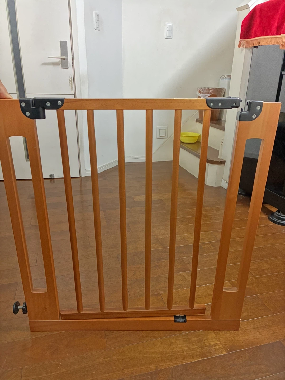 木製ベビーゲート 拡張フレーム付き