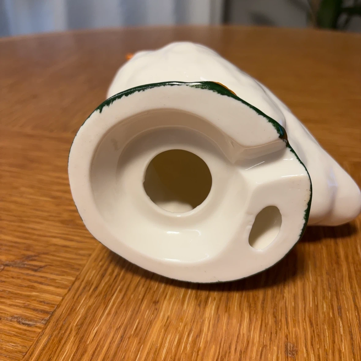 アヒル 陶器製 置物の写真2枚目