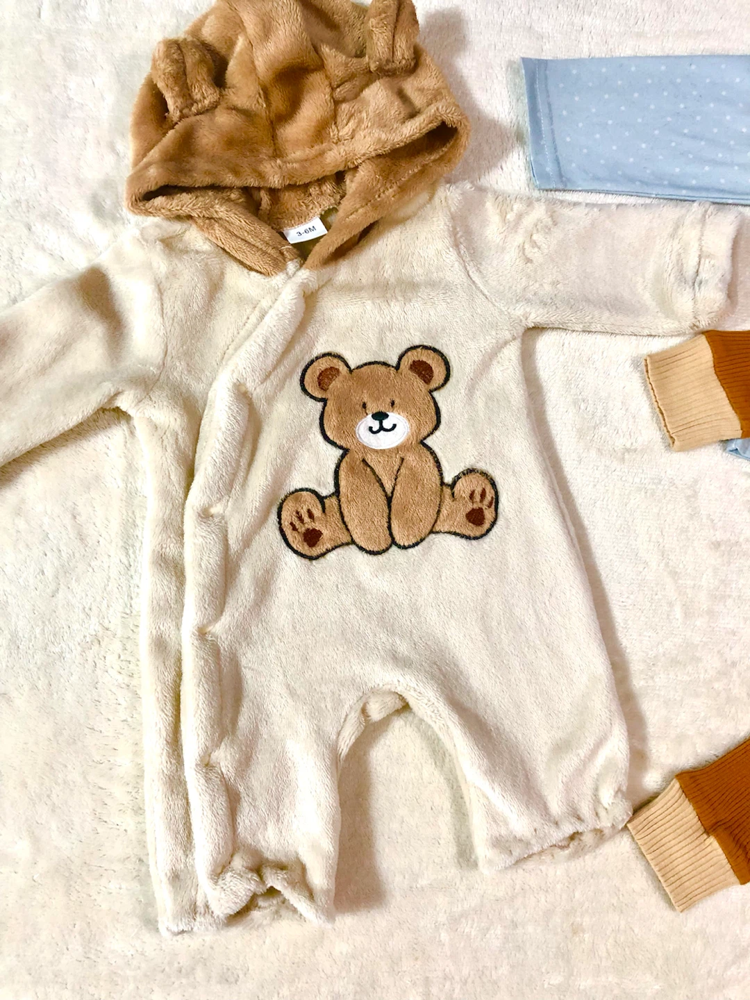 👶✨ベビー服4点セット くま耳カバーオール等🌟✨の写真3枚目