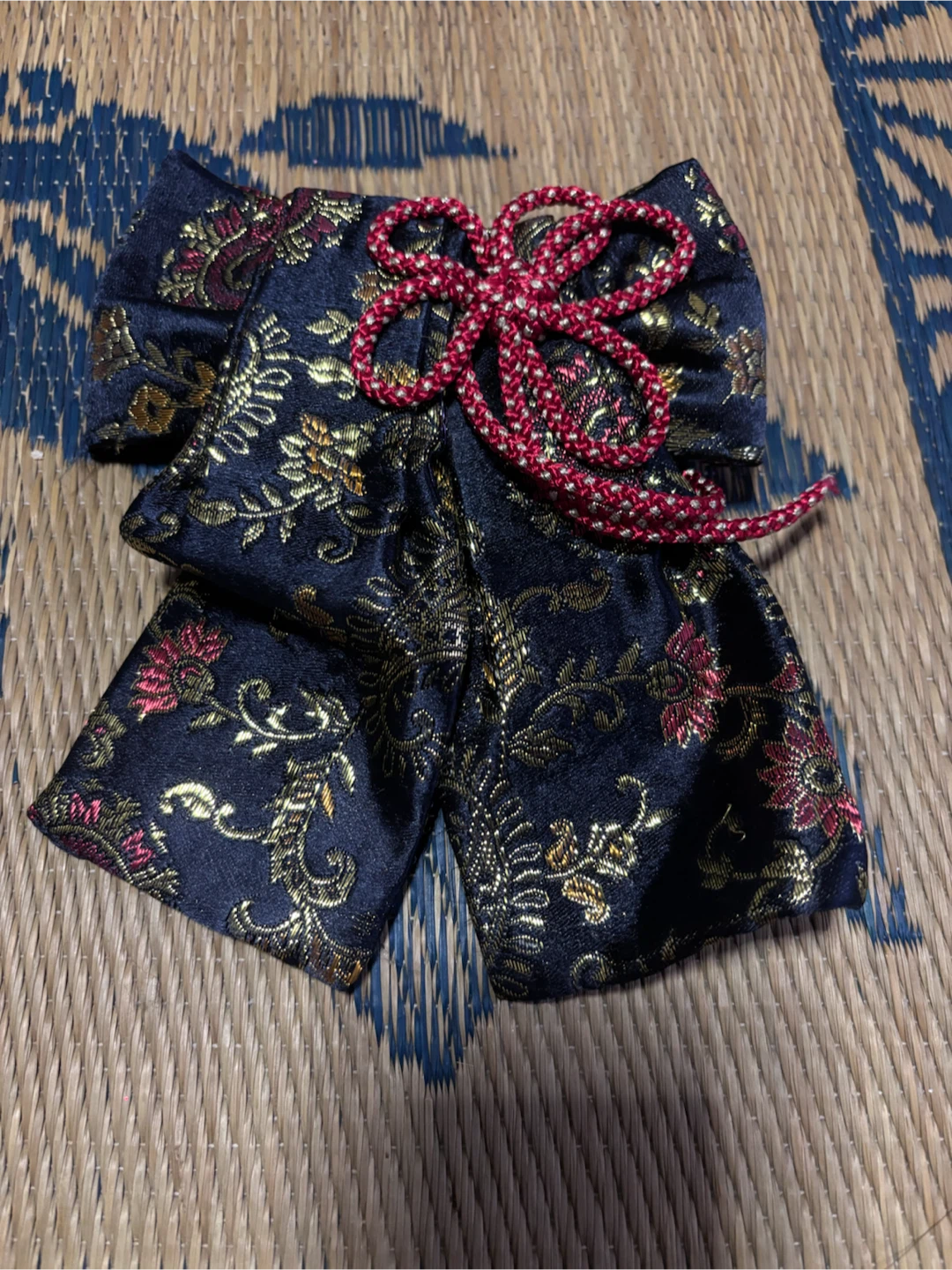 一点物・着物素材の髪飾り