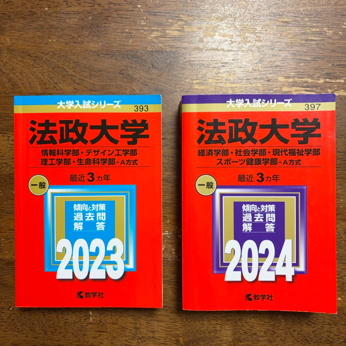 法政大学 赤本 2023 2024 2冊セット