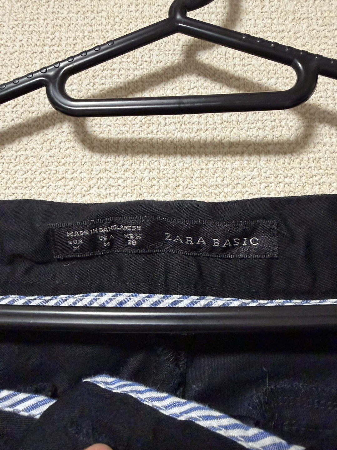 ザラ ベーシック ショートパンツ ブラック Mサイズの写真2枚目