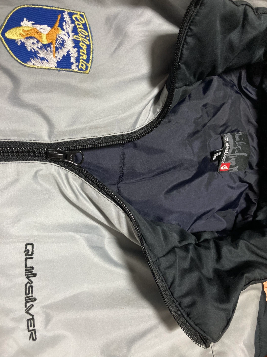 クイックシルバー ジャケット LとQuick Silvaキャップ
