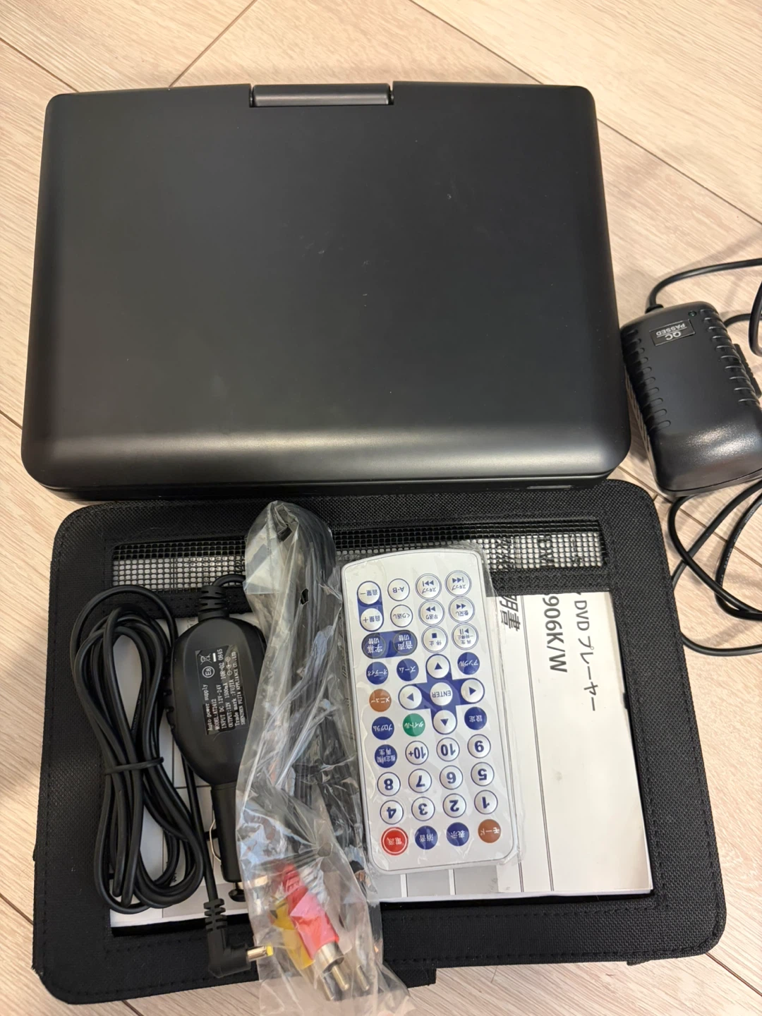 TMY ポータブルDVDプレーヤー PDVD-S906Kの写真5枚目