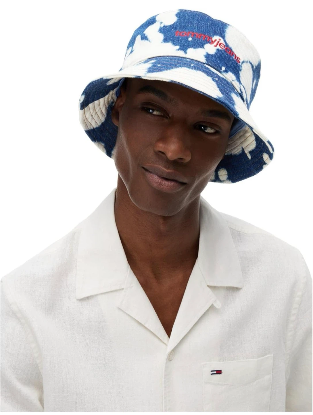 【新品未使用】 TOMMY HILFIGER ディストレストバケットハットの写真4枚目