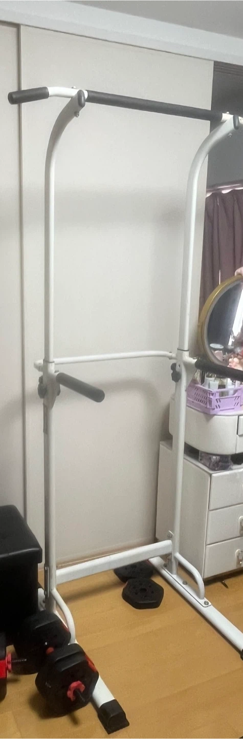 懸垂マシン ぶら下がり健康器 白