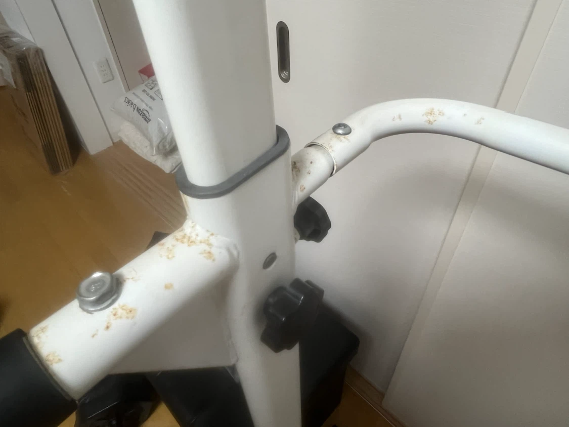 懸垂マシン ぶら下がり健康器 白の写真5枚目