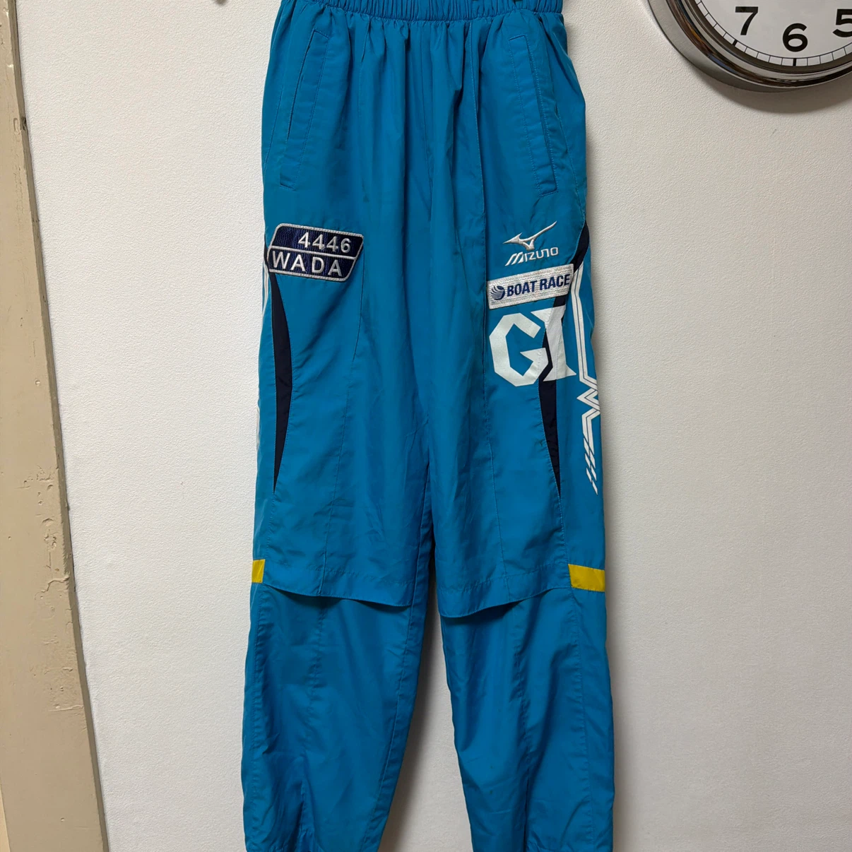 実使用MIZUNO BOAT RACE 選手用パンツ 4446 和田兼輔　カッパ