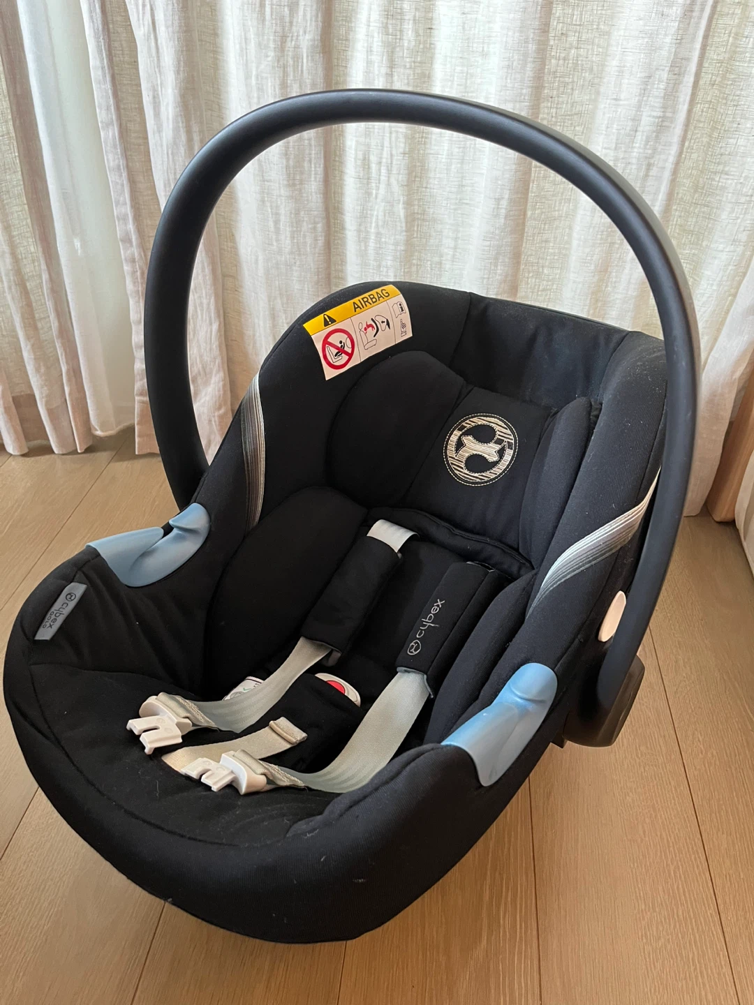 【美品/半年使用】CYBEX エイトンM＋Base M 2点セット／ISOFIX 新生児