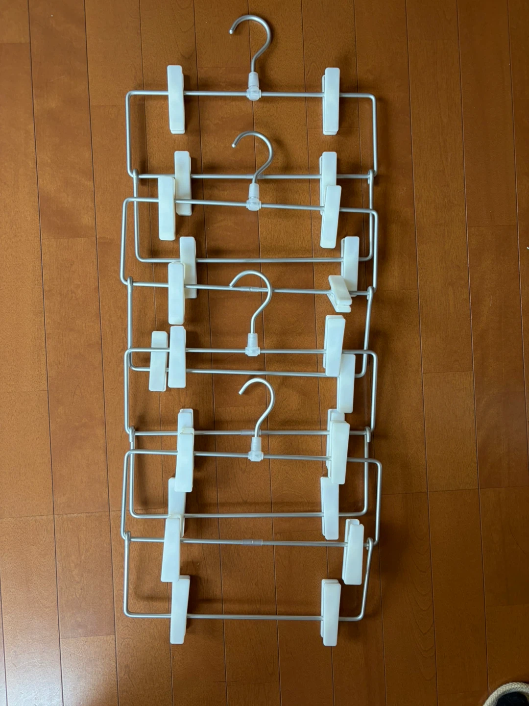 無印良品ズボンハンガー 4個