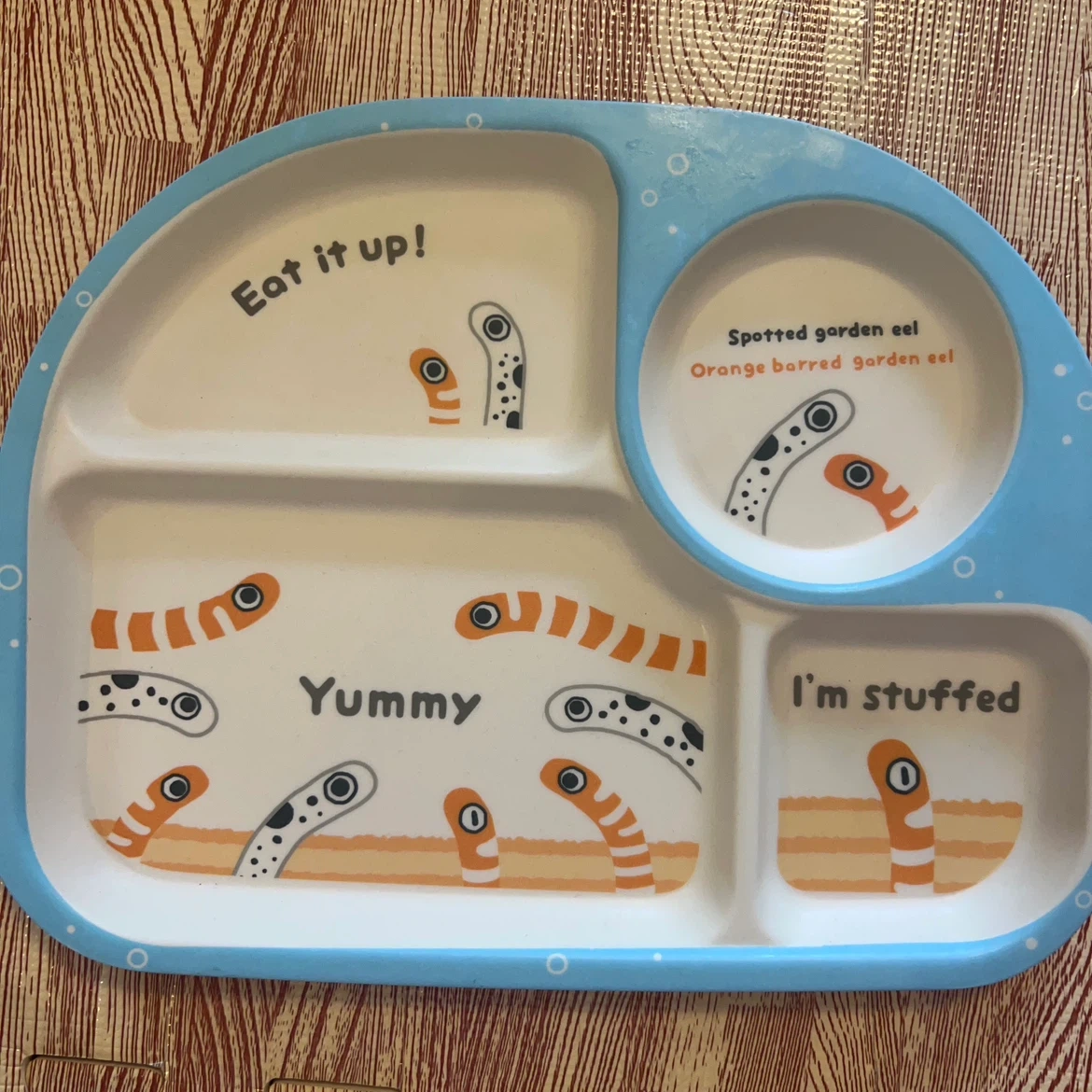 チンアナゴ プレート 仕切り皿 キッズ食器